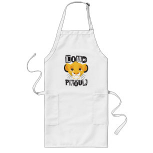 Simba   Loud And Proud Long Apron