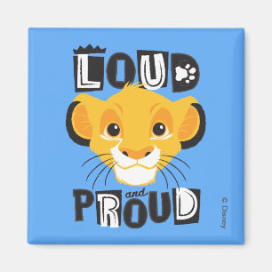 Simba   Loud And Proud Magnet