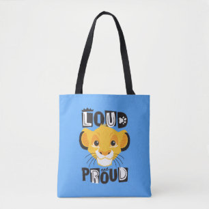 Simba   Loud And Proud Tote Bag