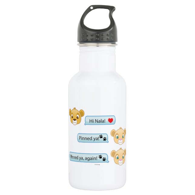 Simba Nala Conversation 532 Ml Water Bottle (Front)