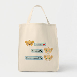 Simba Nala Conversation Tote Bag