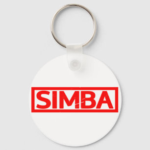 Simba Stamp Keychain
