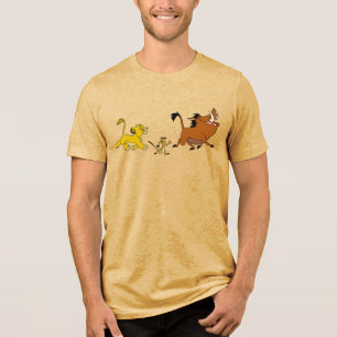 Simba, Timon, and Pumba Disney Tri-Blend Shirt