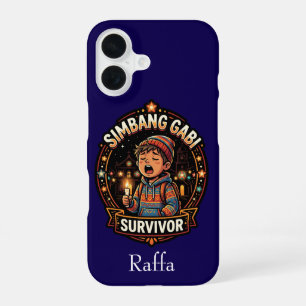 Simbang Gabi Survivor American Filipino Christmas iPhone 16 Case