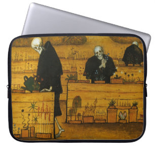 Simberg’s Garden of Death laptop sleeve