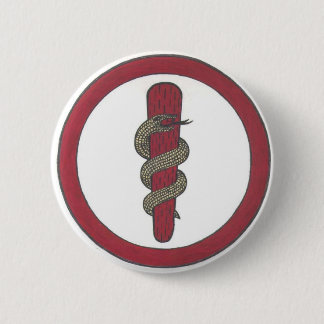 simbolo_da_odontologia 2 inch round button
