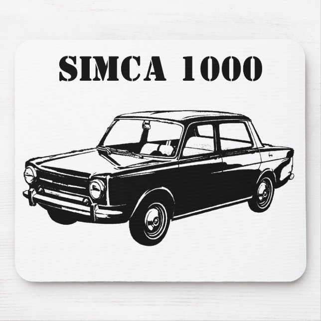 SIMCA 1000 MOUSE PAD (Front)