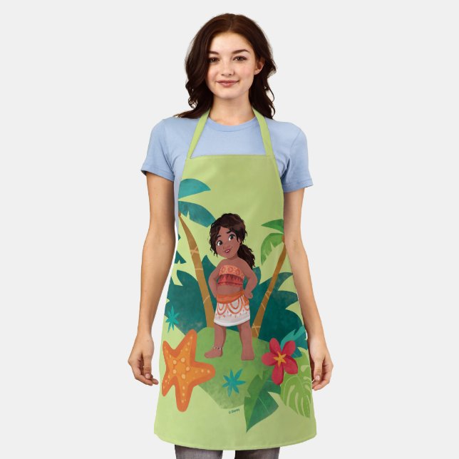 Simea Island Graphic Apron (Worn)