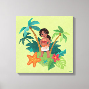 Simea Island Graphic Canvas Print