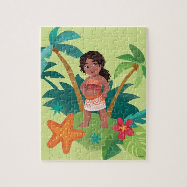 Simea Island Graphic Jigsaw Puzzle (Vertical)