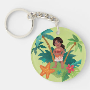 Simea Island Graphic Keychain