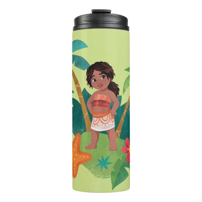 Simea Island Graphic Thermal Tumbler (Front)