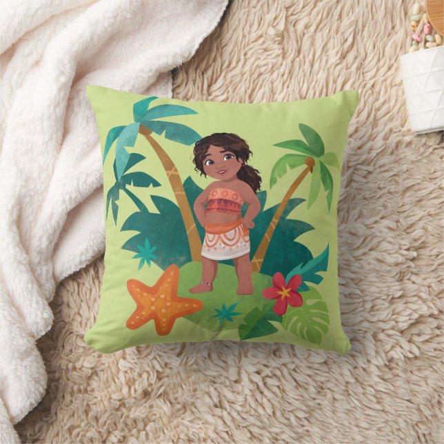 Simea Island Graphic Throw Pillow (Blanket)