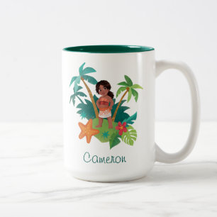 Simea Island Graphic Two-Tone Coffee Mug
