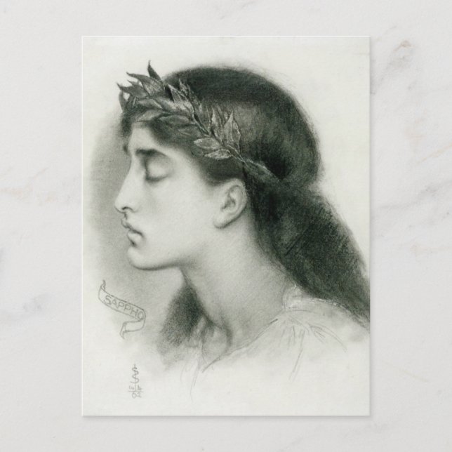 Simeon Solomon Sappho CC0421 Favourite Postcard (Front)