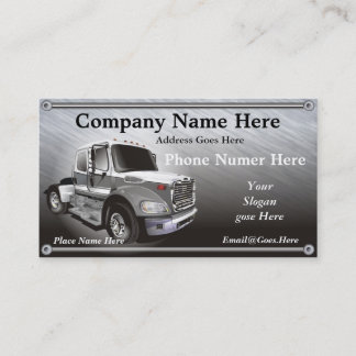 Simi Truck Business Card