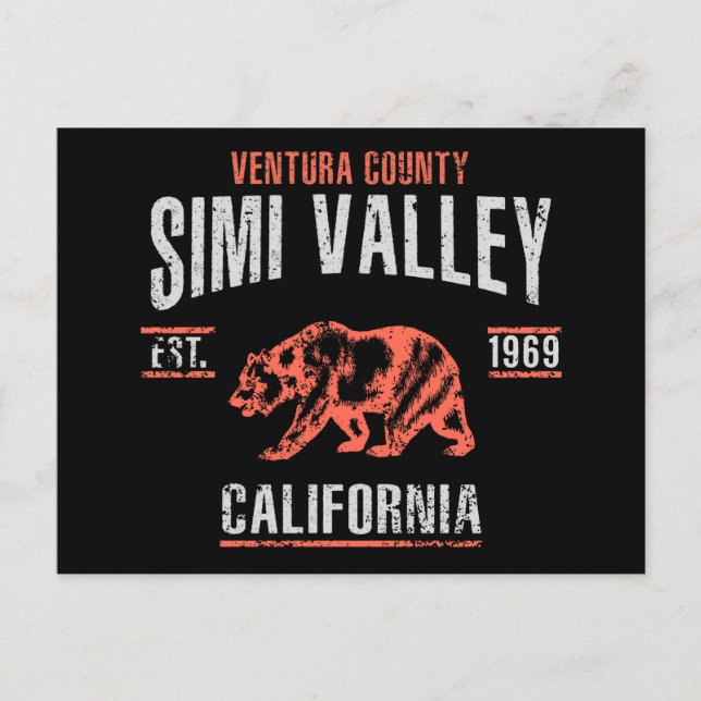 Simi Valley Postcard (Front)