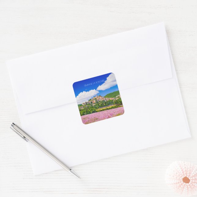 SIMIANE LA ROTONDE SQUARE STICKER (Envelope)