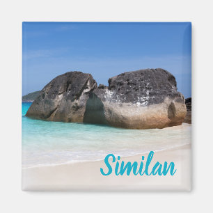 Similan beach Andaman Sea Phuket Thailand gift Magnet