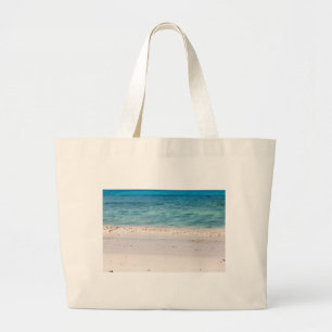 Similan White sand beach and turquoise blue sea Large Tote Bag