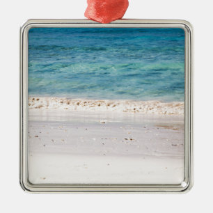 Similan White sand beach and turquoise blue sea Metal Ornament