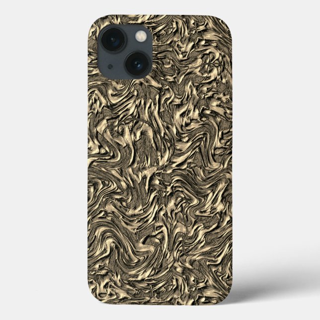 Similar to wall texture in khaki or suede colour Case-Mate iPhone case (Back)