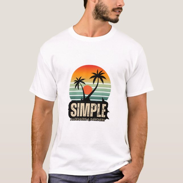 SIMLPE LIFE T-Shirt (Front)