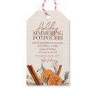 Simmering Spices Gift Tag