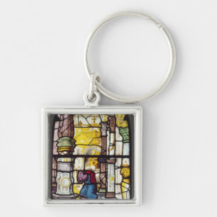 Simon in the Temple beholding the Holy Spirit Keychain