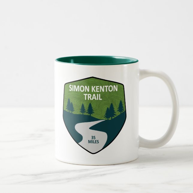 Simon Kenton Trail Two-Tone Coffee Mug (Right)