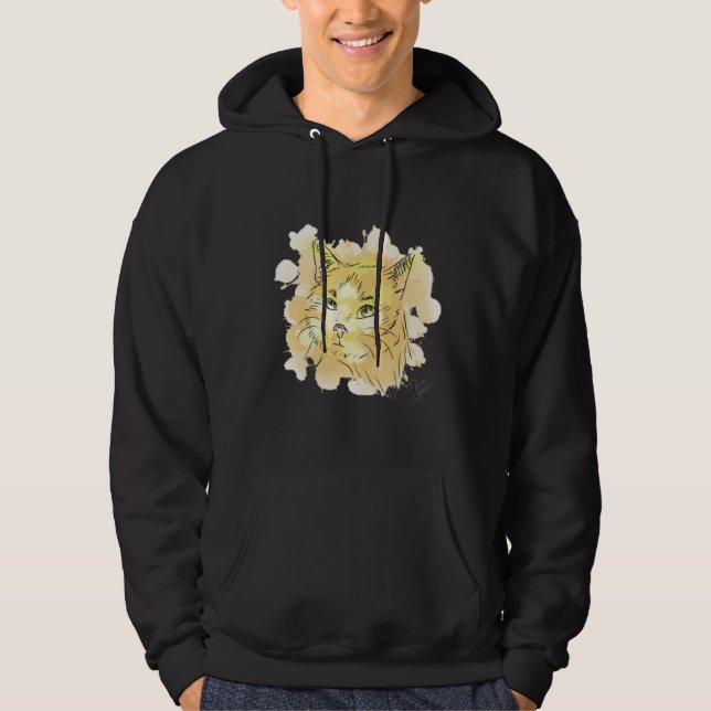 Simon Le Chat - Sweat - shirt à capuche (Devant)