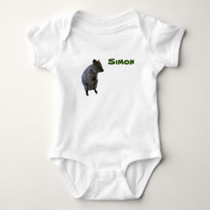 Simon Nom Et Quokka Australien, Body Bébé