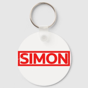 Simon Stamp Keychain