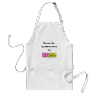 Simona periodic table name apron