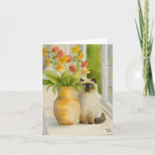 "Simone" note card by Deborah Ann Klenzman