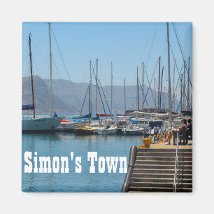 Simon's Town Navy Harbour South Africa Magnet