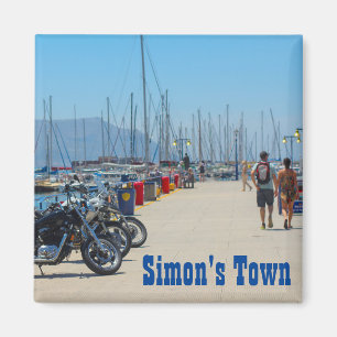 Simon's Town Navy Harbour South Africa Magnet