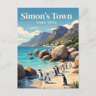 Simon's Town, South Africa Postcard