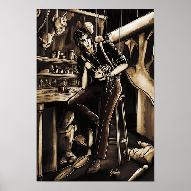 Simon's Workshop Print (Front)