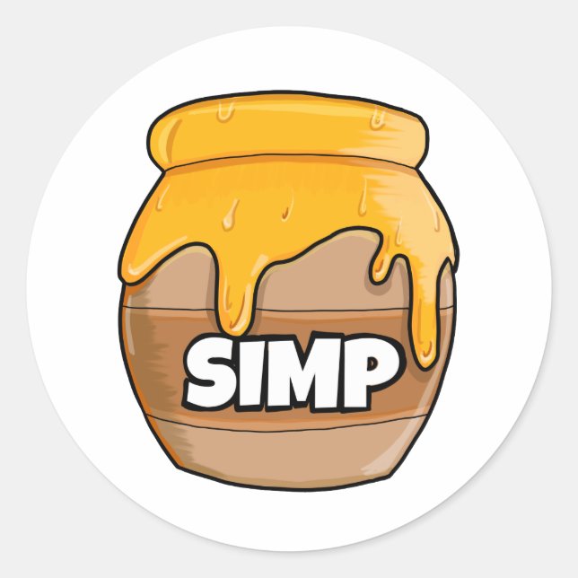 Simp sticker (Front)
