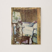 Simpkin the Cat Serves Tea - Beatrix Potter