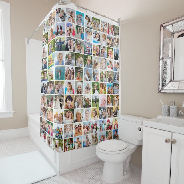Simple 100 Square Photo Collage (In Situ)