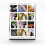 Simple 12 Photo Collage Keepsake<br><div class="desc">Photos by Leeds Wedding Photographer, John Hope. Visit him at http://www.johnhopephotography.com 12 photos with white frames. Customize using the "edit button" navigate to "crop image" to adjust your images to fit in the frames. You can also resize with - buttons on right side or use marquee tool when image is...</div>