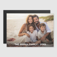 Simple 1 Photo Full Coverage - Chunky Text Overlay