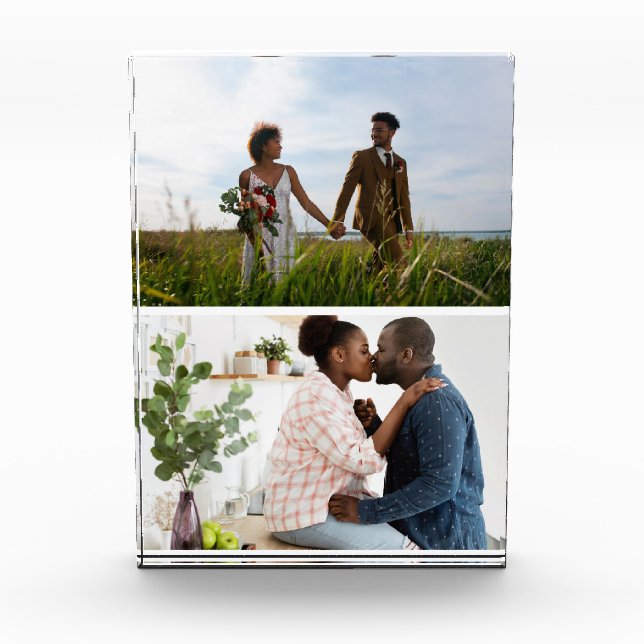 Simple 2 Photo Collage Block (Front)