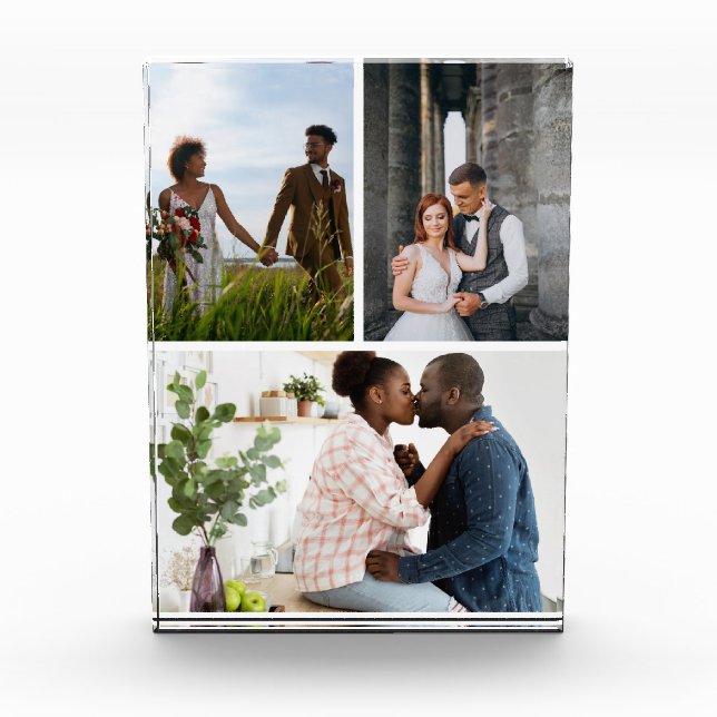 Simple 3 Photo Collage (Front)