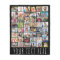 Simple 48 Photo Collage Your Colour Personalized