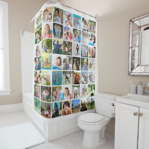 Simple 49 Photo Collage Custom Colour