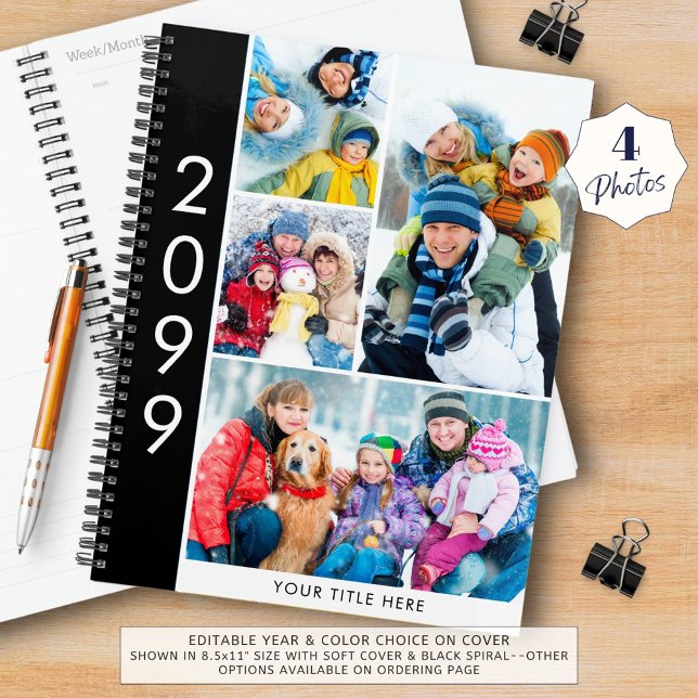 Simple 4 Photo Collector Planner personnalisé (Créateur téléchargé)