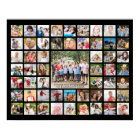 Simple 55 Photo Collage Custom Colour